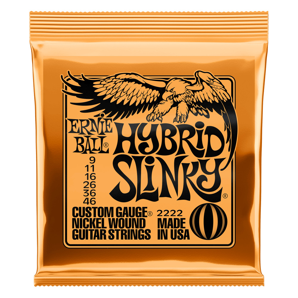 ERNIE BALL 2222 SLINKY 9-46 - STRUNY DO GITARY ELEKTRYCZNEJ